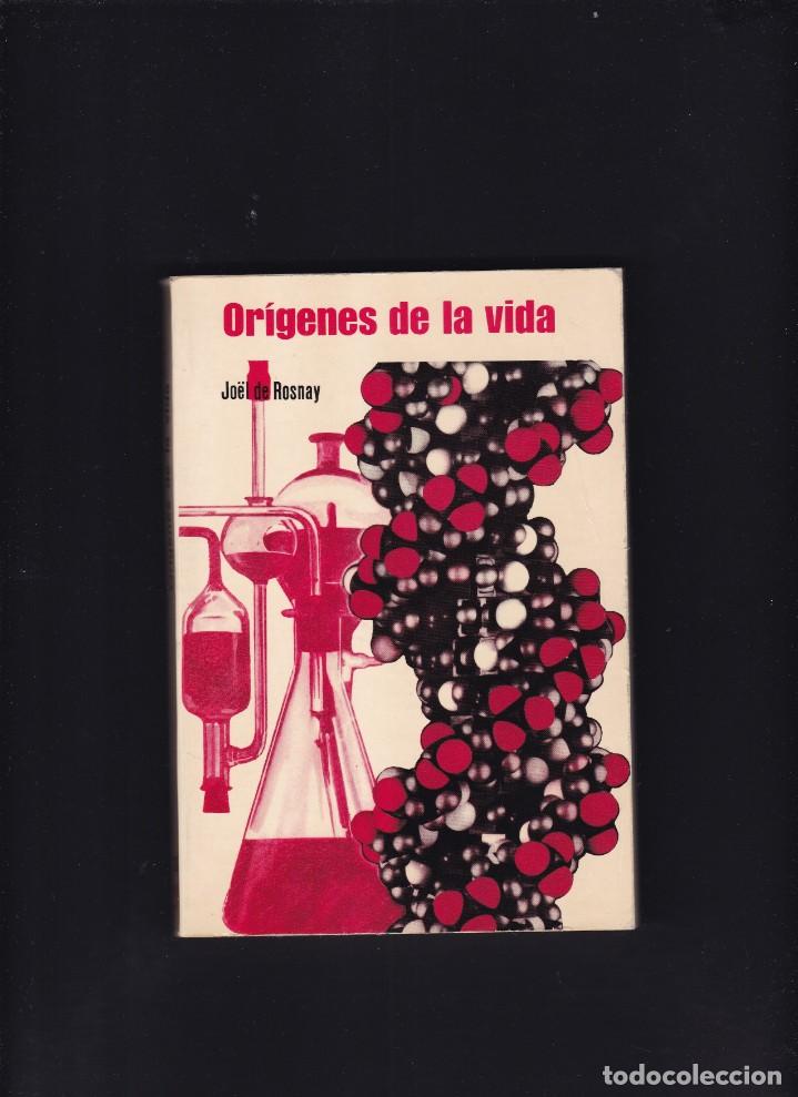 Libros de segunda mano: OR&Iacute;GENES DE LA VIDA - JO&Euml;L ROSNAY - EDICIONES MART&Iacute;NEZ ROCA  1973 - Foto 1