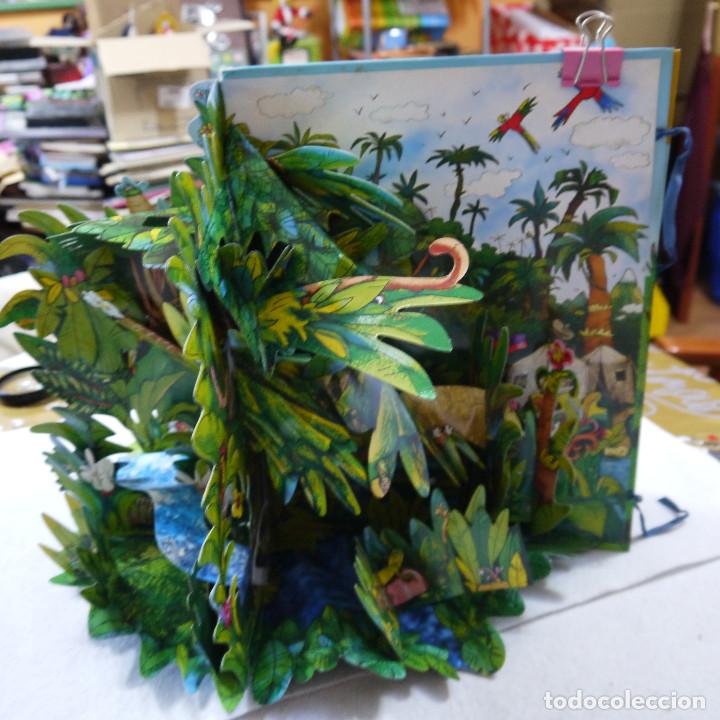 Libros de segunda mano: VIVE UNA AVENTURA. LA SELVA TROPICAL. LIBRO EN 3D - Foto 5