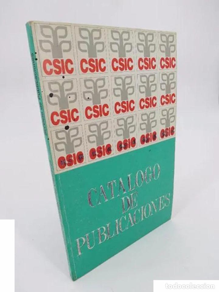 Libros de segunda mano: CSIC. CAT&Aacute;LOGO DE PUBLICACIONES.. CSIC - Foto 1