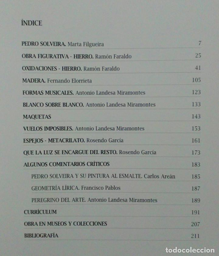Libros de segunda mano: PEDRO SOLVEIRA. LIBRO &ndash; CAT&Aacute;LOGO. - Foto 2