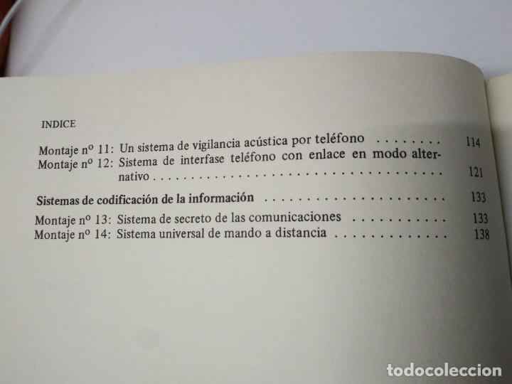Libros de segunda mano: Libro a&ntilde;o 1983 INTERFONOS Y TELEFONOS Paraninfo - Foto 4
