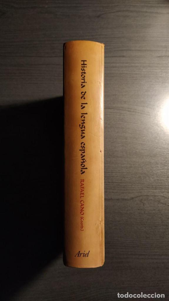 Libros de segunda mano: Historia de la lengua espa&ntilde;ola Rafael Cano. Ariel - Foto 4