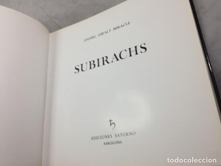 Libros de segunda mano: SUBIRACHS. DANIEL GIRALT-MIRACLE. EDICIONES SATURNO, 1973 - Foto 4