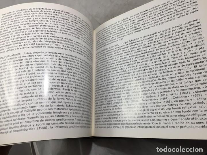 Libros de segunda mano: SUBIRACHS. DANIEL GIRALT-MIRACLE. EDICIONES SATURNO, 1973 - Foto 13
