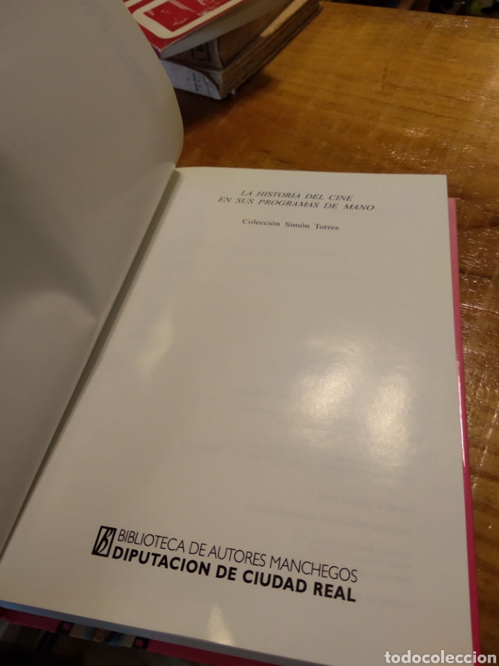 Libros de segunda mano: EL CINE EN SUS PROGRAMAS DE MANO. SIMON TORRES #4136 - Foto 2