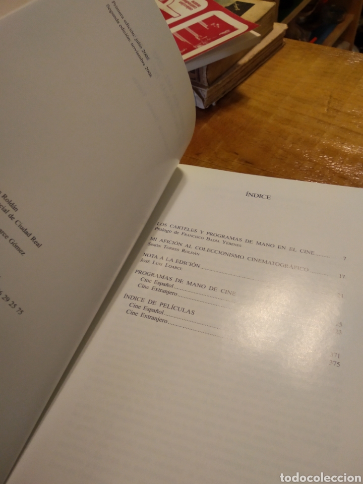 Libros de segunda mano: EL CINE EN SUS PROGRAMAS DE MANO. SIMON TORRES #4136 - Foto 3