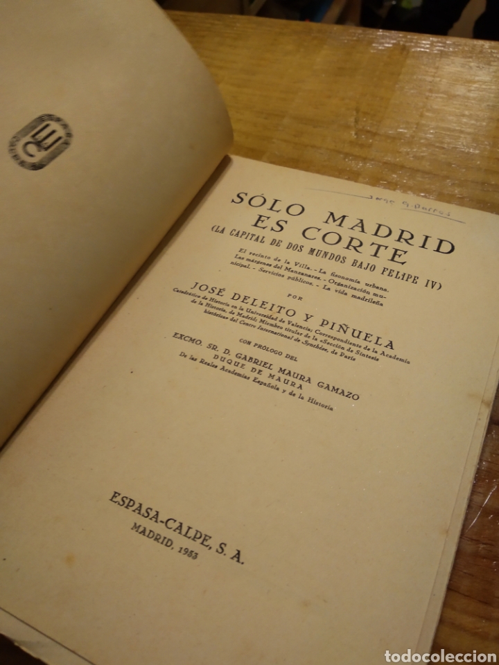 Libros de segunda mano: SOLO MADRID ES CORTE. DELEITO Y PI&Ntilde;UELA #4135 - Foto 4