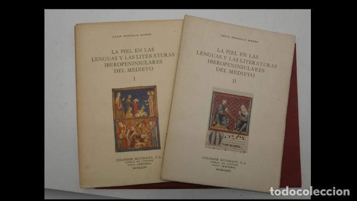 Gebrauchte B&uuml;cher: La piel en las lenguas y las literaturas iberopensinsulares del medievo. D. Gonzalo Maeso. 2 Vol&uacute;men