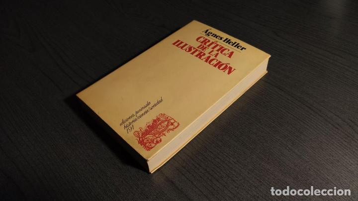 Libros de segunda mano: CR&Iacute;TICA DE LA ILUSTRACI&Oacute;N  &Aacute;GNES HELLER  PENINSULA - Foto 9