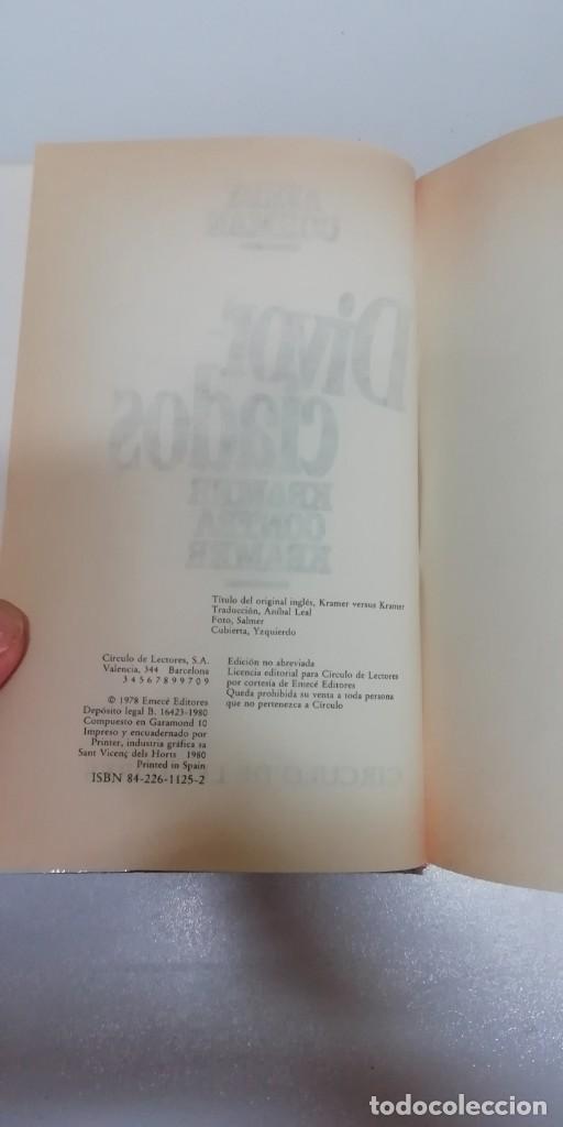 Libros de segunda mano: Divorciados. Kramer contra Kramer - Avery Corman - Foto 2