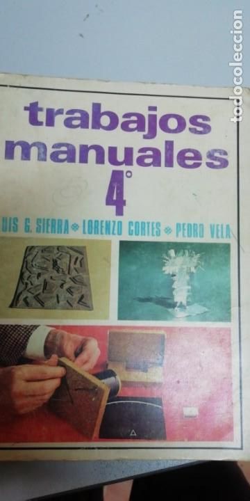 Libros de segunda mano: Trabajos manuales.4. anaya - Foto 1