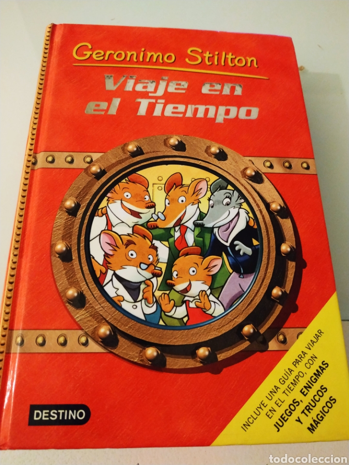 Libros de segunda mano: Ger&oacute;nimo Stilton viaje en el tiempo - Foto 1