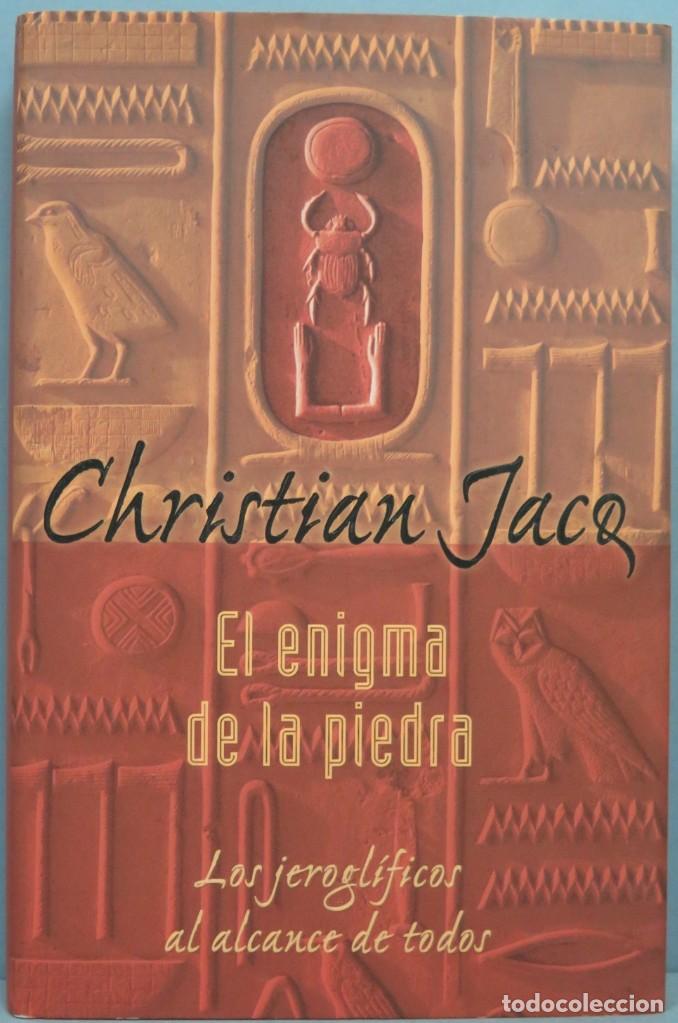 Libros de segunda mano: 1994.- EL ENIGMA DE LA PIEDRA. JACQ - Foto 1