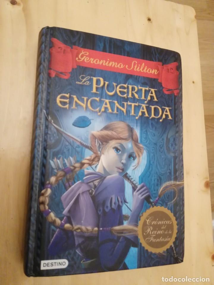 Libros de segunda mano: Geronimo Stilton - La Puerta Encantada (Planeta 1&ordf;  edicion 2011) - Foto 1