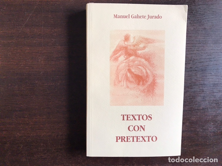 Libros de segunda mano: Textos con pretexto. Manuel Gahete jurado - Foto 1