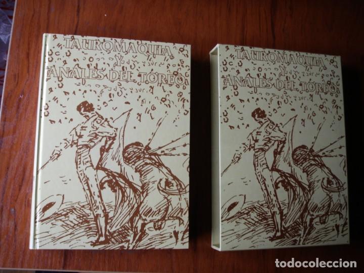 Libros de segunda mano: LIBRO TAUROMAQUIA Y ANALES DEL TOREO - Foto 2
