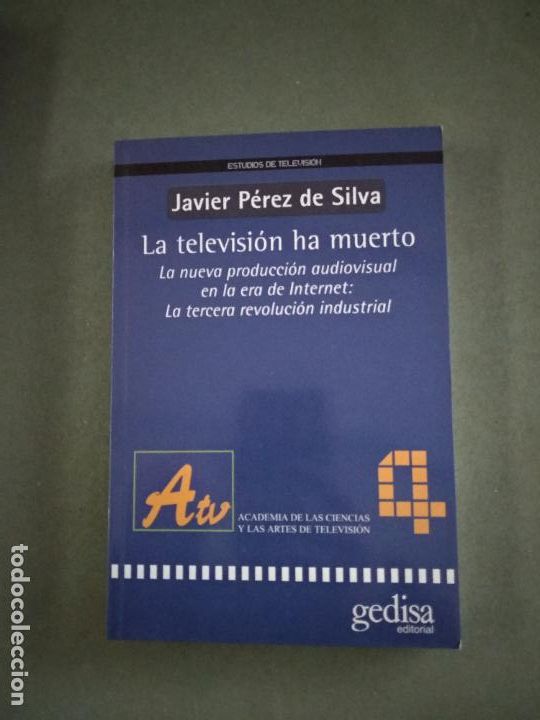 Libros de segunda mano: La television ha muerto - Javier Perez de Silva - Foto 1