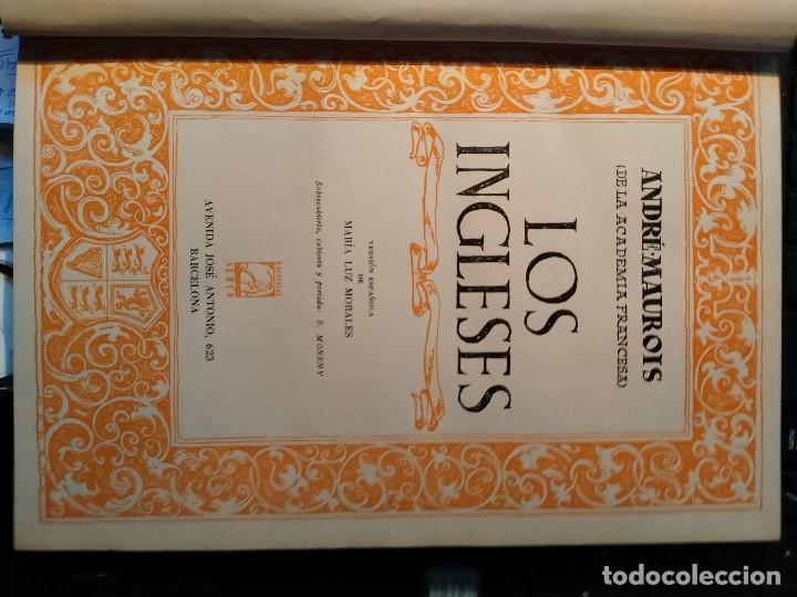 Libros de segunda mano: ANDRE MAUROIS - LOS INGLESES. EDITORIAL SURCO. PRIMERA EDICION. 1944 - Foto 2