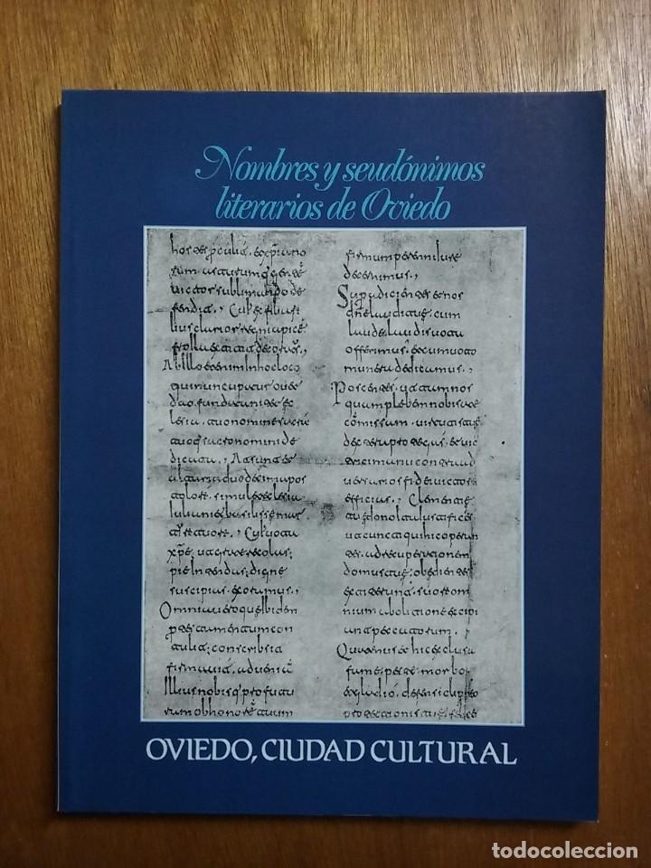 Gebrauchte B&uuml;cher: NOMBRES Y SEUDONIMOS LITERARIOS DE OVIEDO, ADOLFO CASAPRIMA COLLERA, CIUDAD CULTURAL, ASTURIAS, 1994