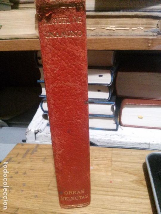 Libros de segunda mano: Miguel de Unamuno, Obras selectas - Foto 1