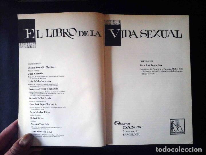 Libros de segunda mano: El libro de la vida sexual (L&oacute;pez Ibor) Ediciones Danae - Foto 2
