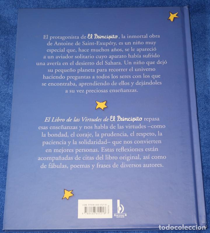 Libros de segunda mano: El libro de las virtudes de El Principito - Ediciones B (2010) - Foto 5