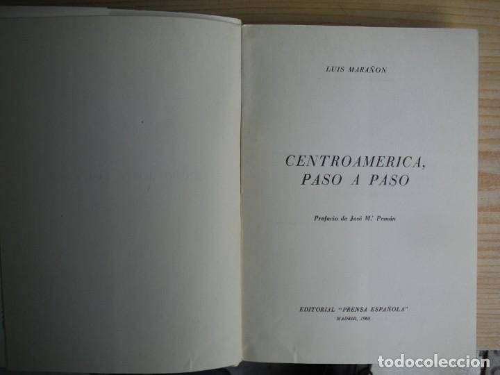 Libros de segunda mano: MARA&Ntilde;ON, Luis - CENTROAMERICA, PASO A PASO - Foto 1