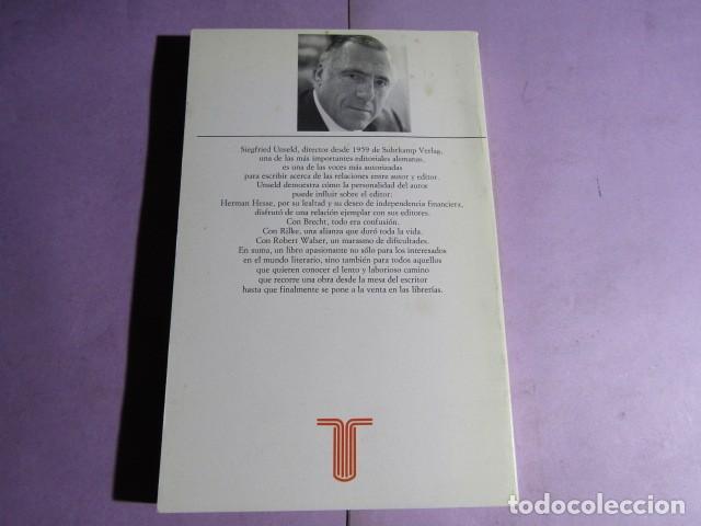 Libros de segunda mano: EL AUTOR Y SU EDITOR; UNSELD, Siegfried - Foto 7