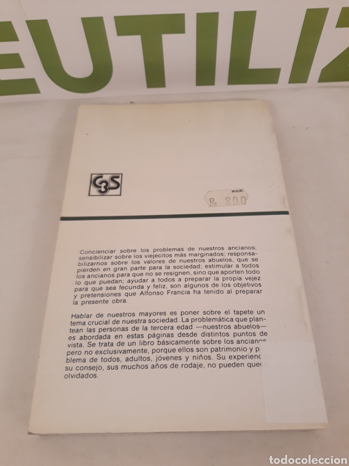 Libros de segunda mano: Nuestros abuelos.Alfonso Francia. - Foto 2