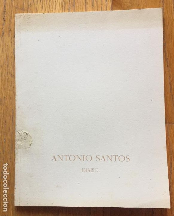 Libros de segunda mano: ANTONIO SANTOS Diario, Catalogo - Foto 1