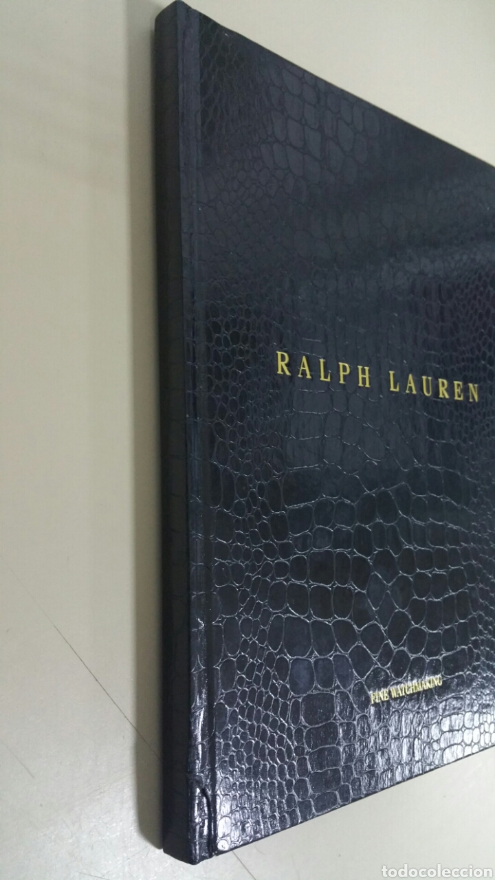 Libros de segunda mano: Ralph Lauren, fine watchmaking , libro junto con cat&aacute;logo en su interior. - Foto 2