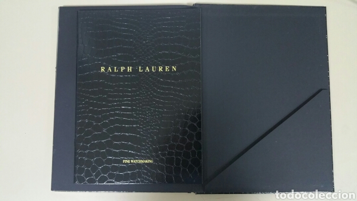 Libros de segunda mano: Ralph Lauren, fine watchmaking , libro junto con cat&aacute;logo en su interior. - Foto 8