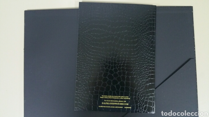 Libros de segunda mano: Ralph Lauren, fine watchmaking , libro junto con cat&aacute;logo en su interior. - Foto 10
