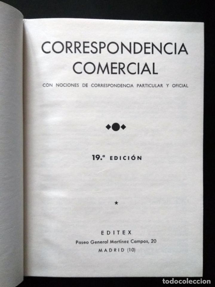 Libros de segunda mano: Correspondencia comercial | VV.AA. | Editorial Editex, 1975 - Foto 3