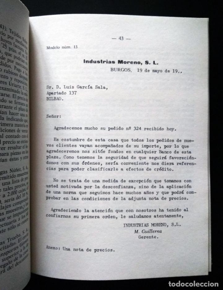 Libros de segunda mano: Correspondencia comercial | VV.AA. | Editorial Editex, 1975 - Foto 5