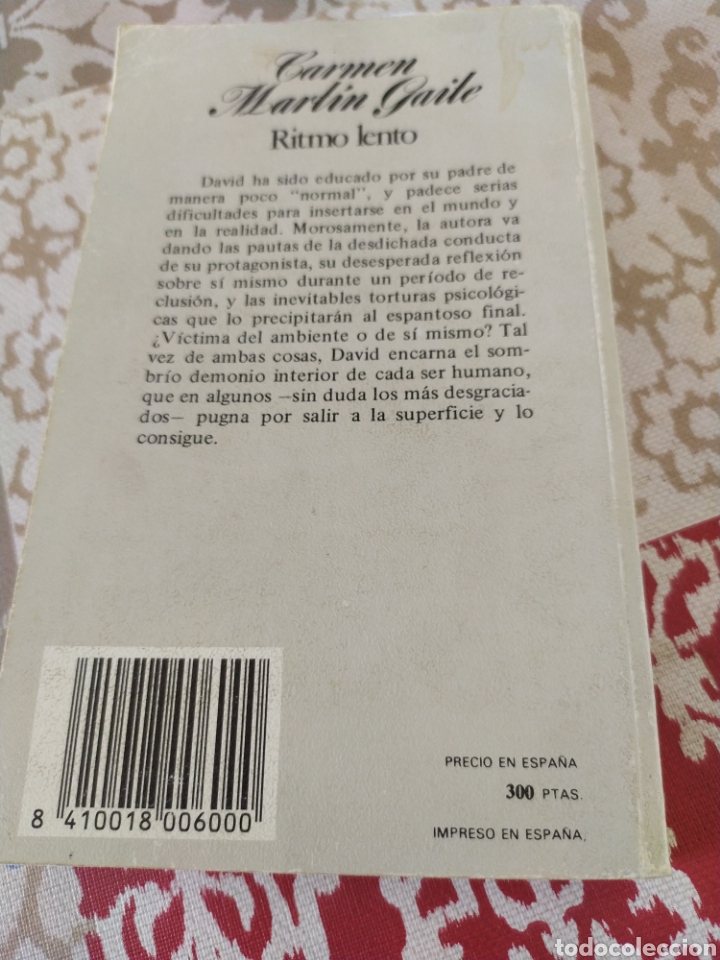Libros de segunda mano: Ritmo lento - Foto 2