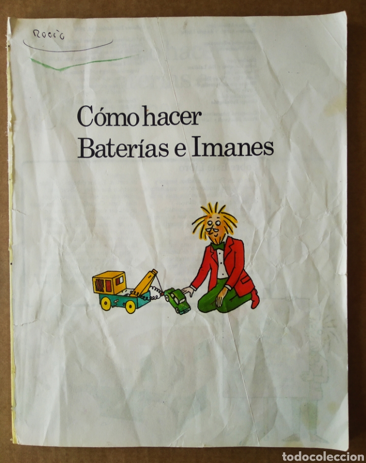 Libros de segunda mano: C&oacute;mo Hacer Bater&iacute;as e Imanes (Plesa/SM, 1987). - Foto 1