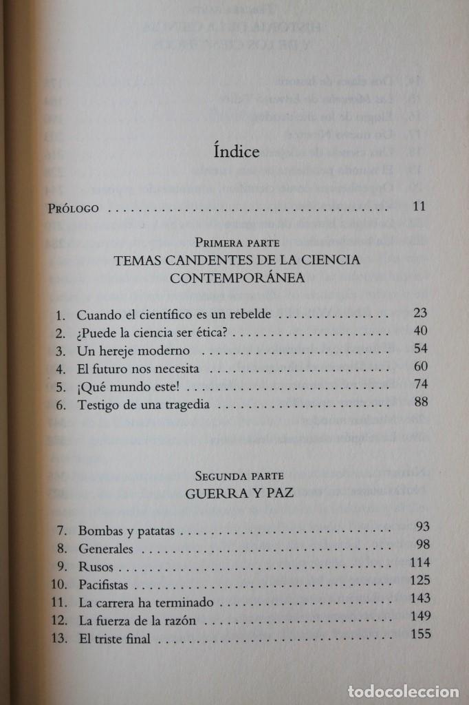 Libros de segunda mano: Freeman Dyson - El cient&iacute;fico rebelde - DeBolsillo - Foto 3