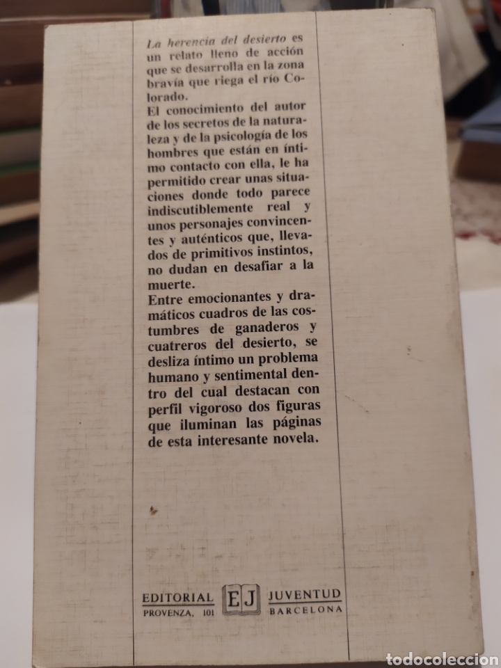 Libros de segunda mano: La herencia del desierto - Foto 2