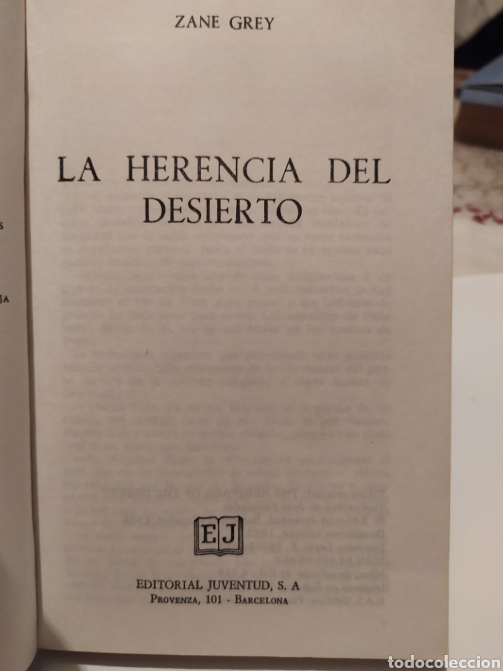 Libros de segunda mano: La herencia del desierto - Foto 3