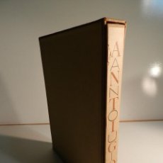Libros de segunda mano: ANTÍGONA ANOUILH ANTIGONE - ACUARELAS JANE PECHEUR - ED LIMITADA A 190 - NUMERADO BIBLIOFILIA. Lote 195463915