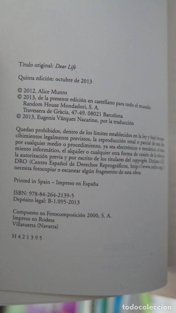 Libros de segunda mano: 2013.- MI VIDA QUERIDA. MUNRO - Foto 3