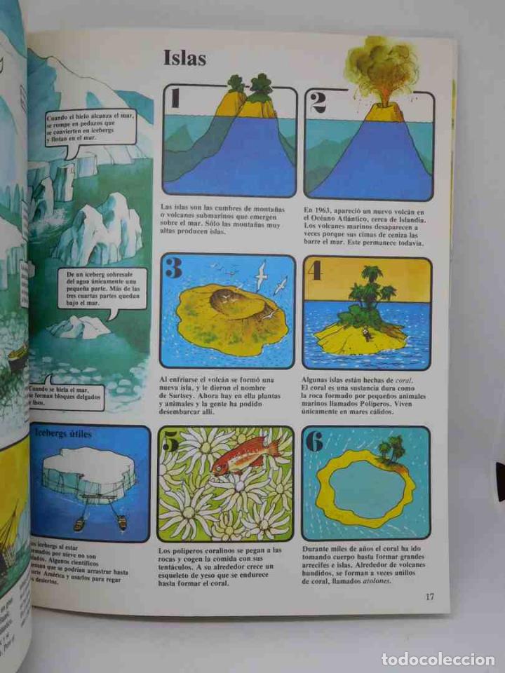Libros de segunda mano: M69 Libro El libro de los Mares. Colecci&oacute;n el Mundo y los Ni&ntilde;os. Plesa. SM. - Foto 2