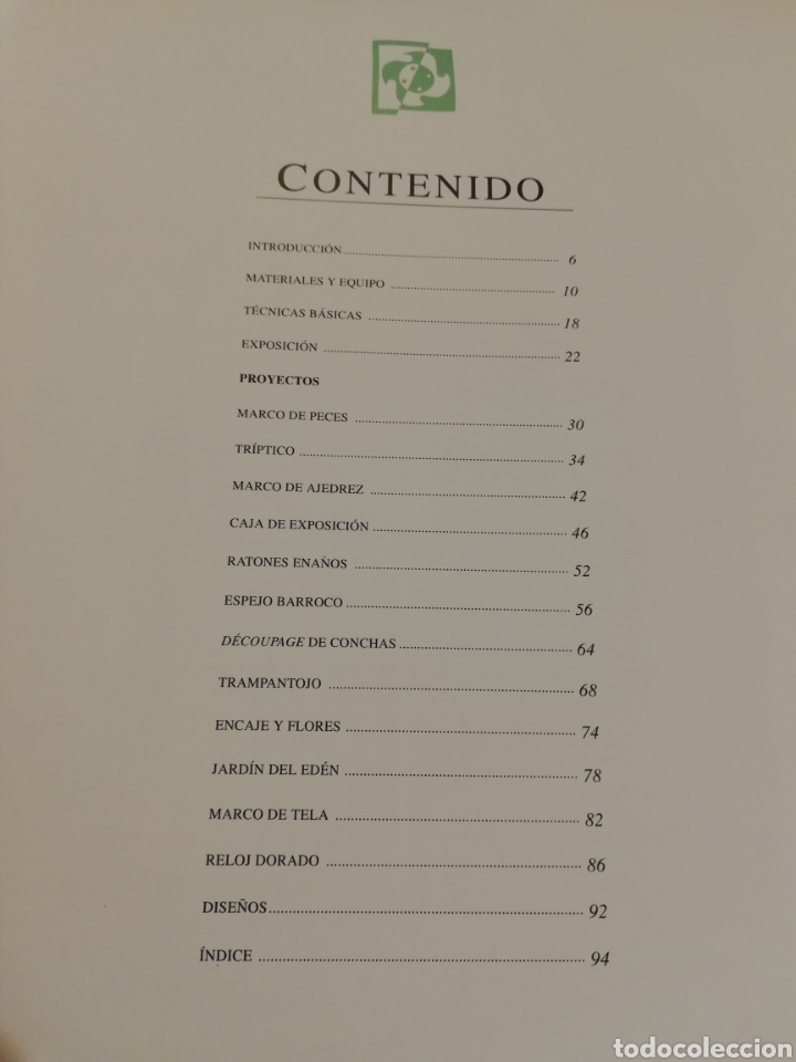 Libros de segunda mano: MARCOS DECORATIVOS (BARBARA DIZDAR) - Foto 3