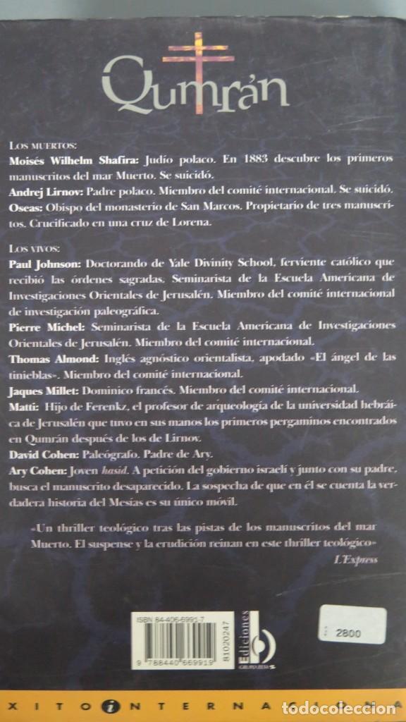 Libros de segunda mano: 1997.- QUMRAN. ABECASSIS - Foto 2