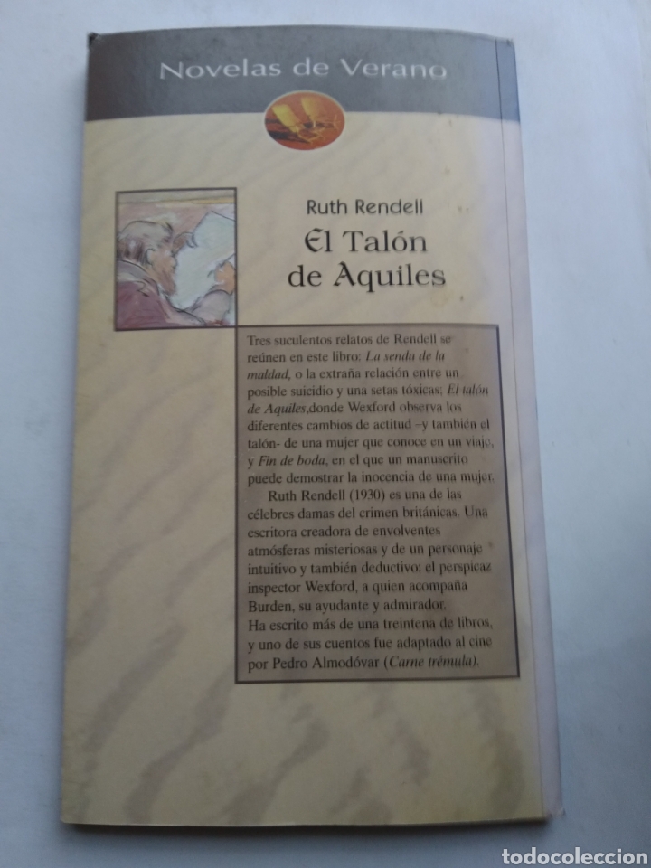 Libros de segunda mano: EL TALON DE AQUILES/RUTH RENDELL - Foto 2