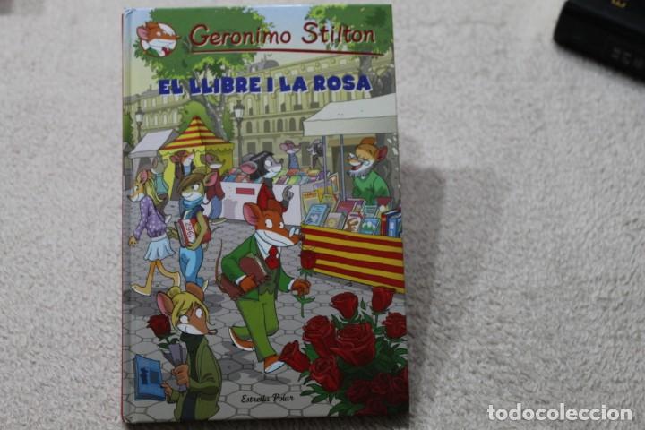 Libros de segunda mano: GERONIMO STILTON EL LLIBRE I LA ROSA EN CATALAN - Foto 1