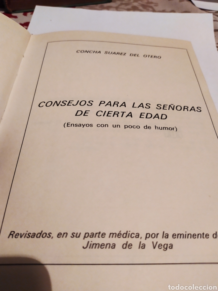 Libros de segunda mano: Consejos para las Se&ntilde;oras de Cierta edad - Foto 2