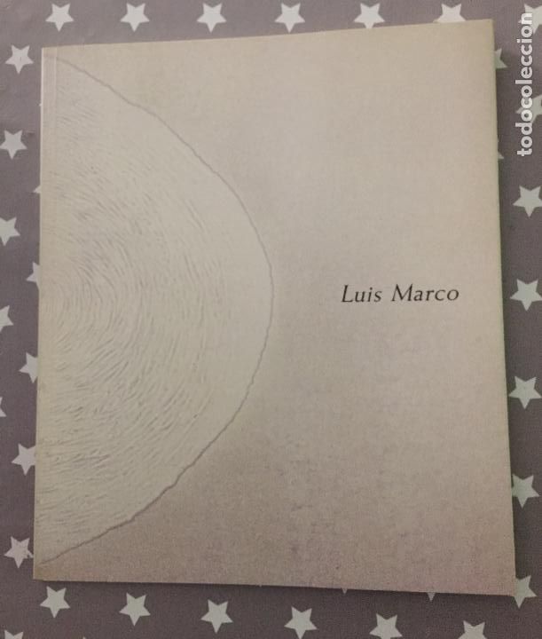 Libros de segunda mano: LUIS MARCO Catalogo Sala Cai Luzan - Foto 1