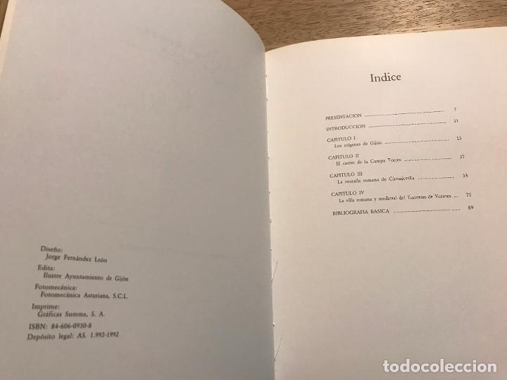 Libros de segunda mano: Los or&iacute;genes de Gij&oacute;n - VVAA - Foto 3